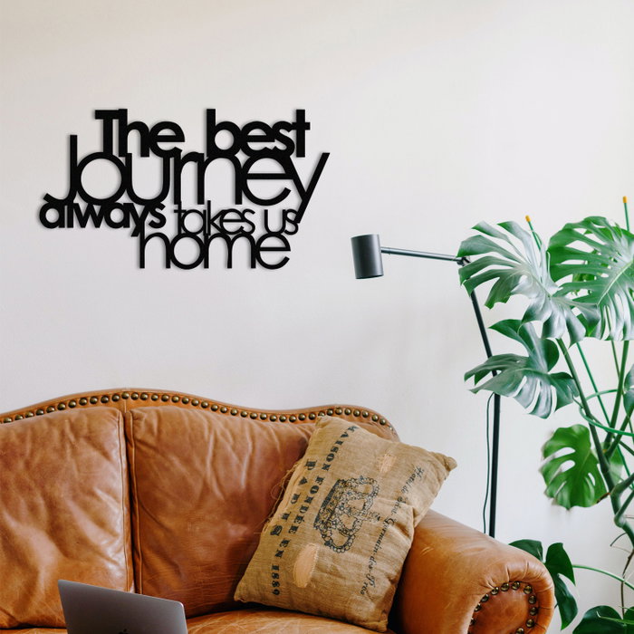 Wallity The Best Lourney Always Escultura de Pared Negra Wallity The Best Lourney Always Escultura de Pared Negra